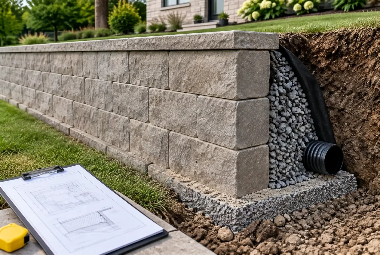 Retaining Wall Permits in Hamilton, Burlington & Oakville